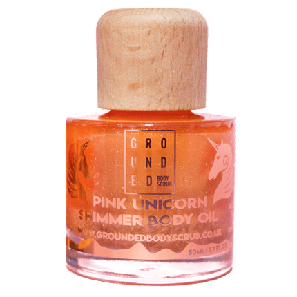 NEW Pink Unicorn Glow Shimmer Body Oil Available Now (50ml) - Herbalshire Handmade Herbal Products