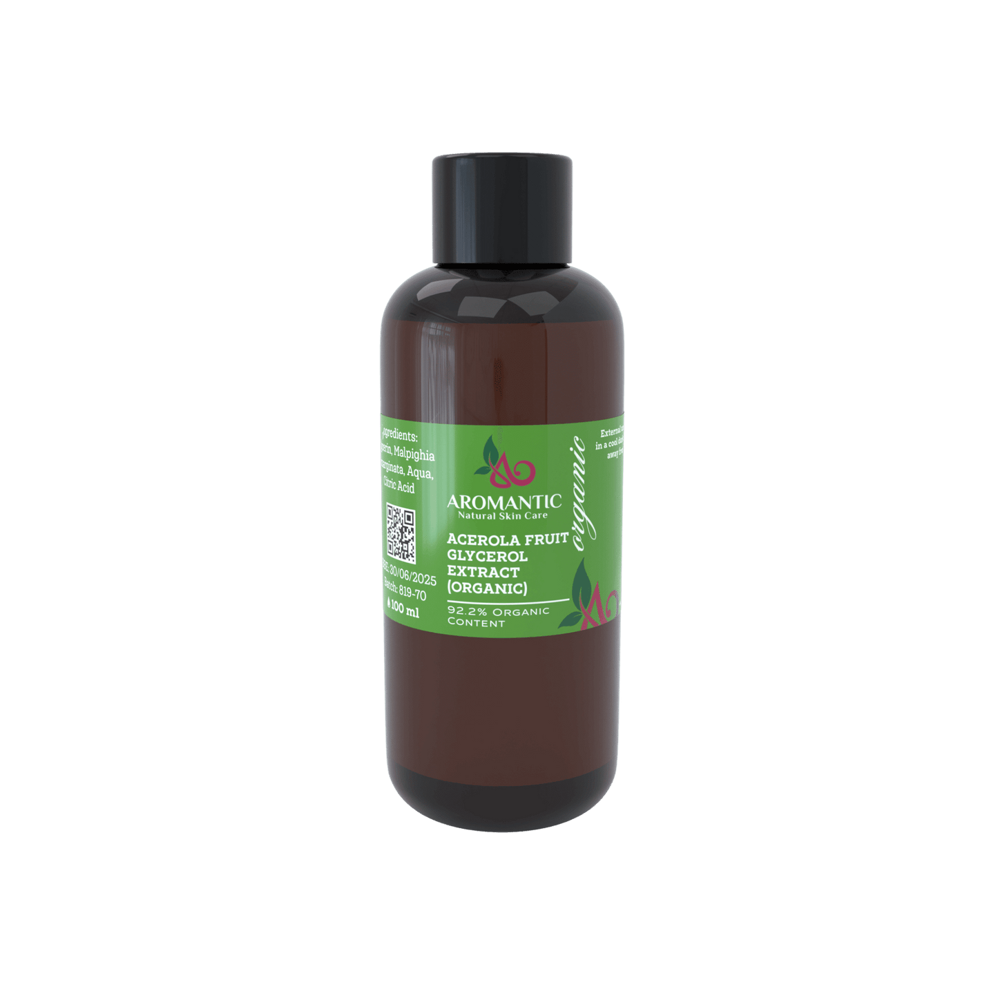 Organic Acerola Fruit Glycerol Extract - Herbalshire Handmade Herbal Products