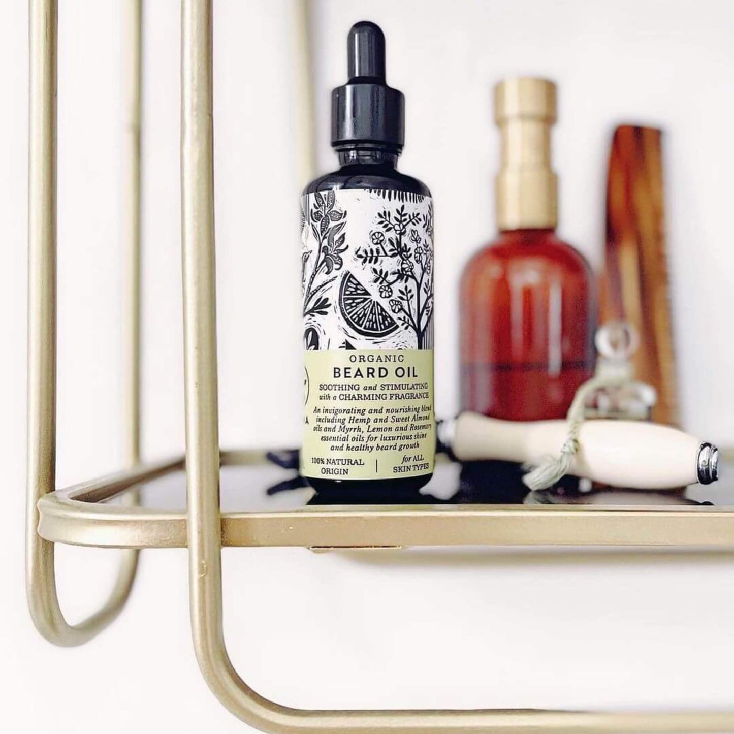 Organic Beard Oil - Herbalshire Handmade Herbal Products