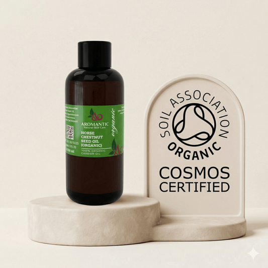 Organic Horse Chestnut Oil – Revitalising Leg & Body Treatment - Herbalshire Handmade Herbal Products