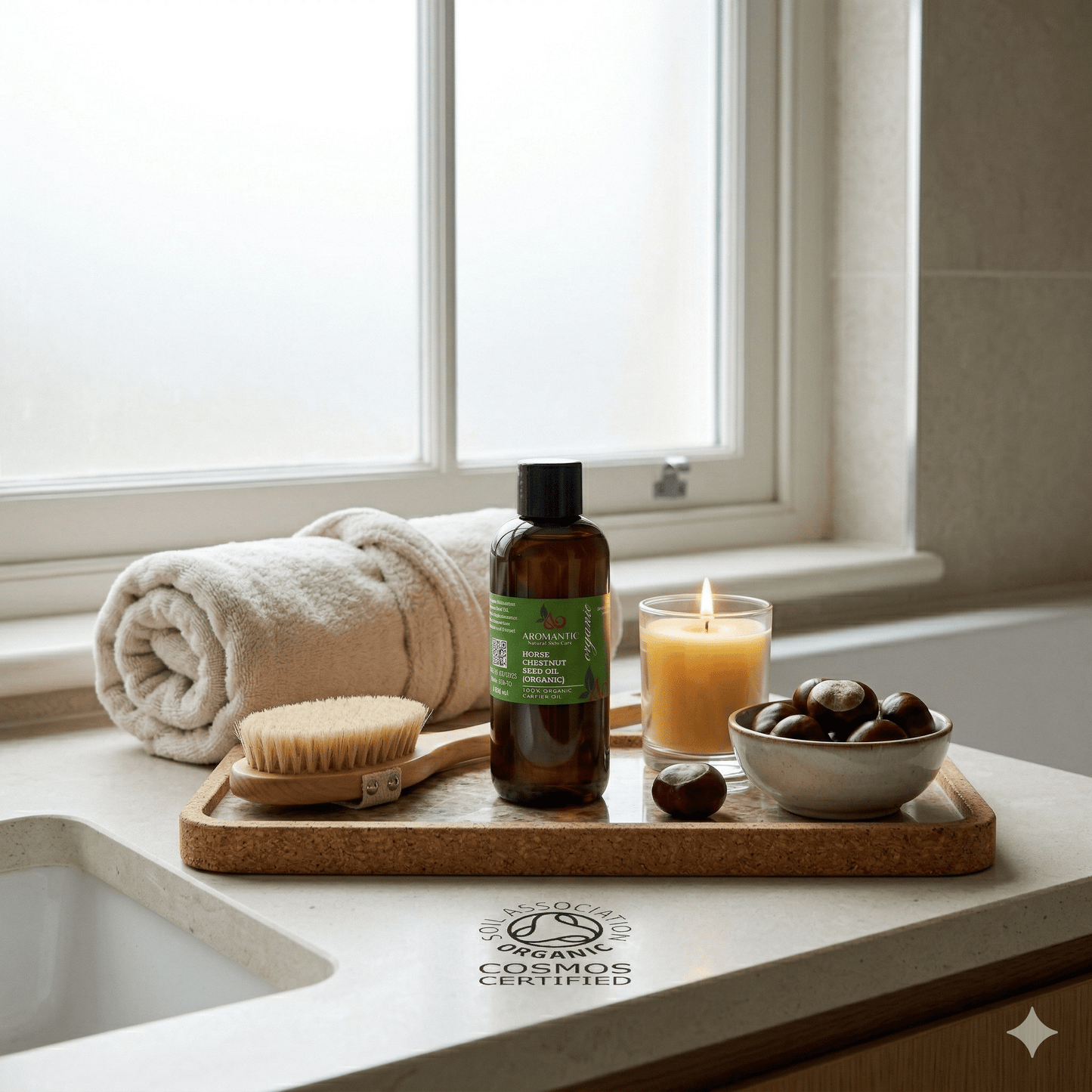 Organic Horse Chestnut Oil – Revitalising Leg & Body Treatment - Herbalshire Handmade Herbal Products