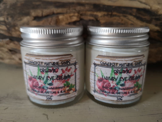 Organic Luxury Eye Cream - Herbalshire Handmade Herbal Products
