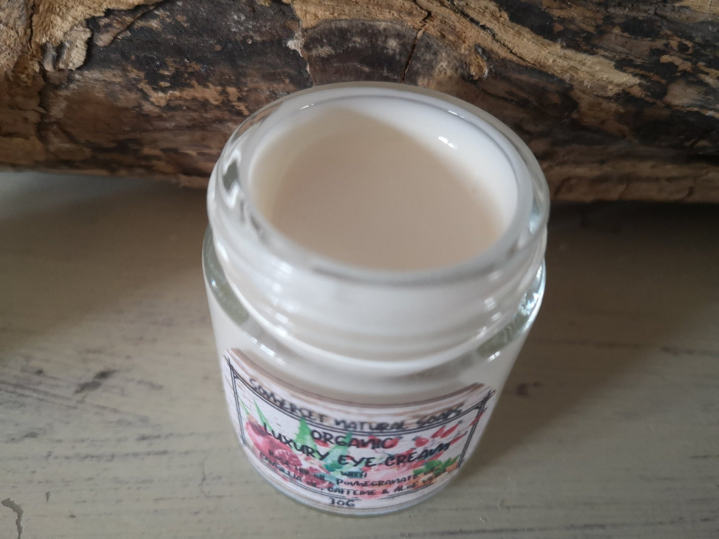 Organic Luxury Eye Cream - Herbalshire Handmade Herbal Products