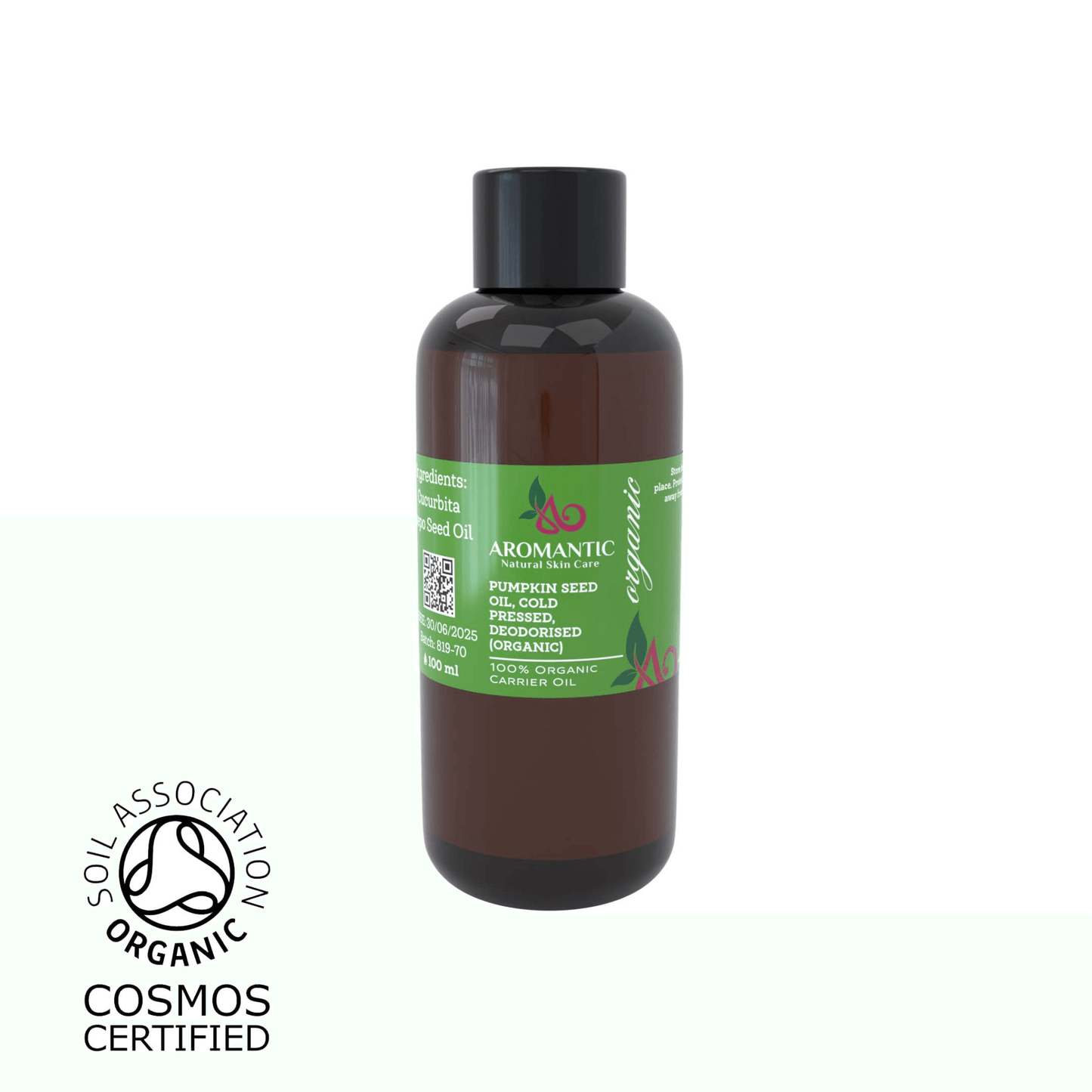 Organic Pumpkin Seed Oil - Herbalshire Handmade Herbal Products