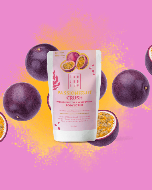 Passionfruit Crush Body Scrub - Herbalshire Handmade Herbal Products