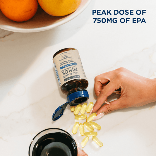 PEAK EPA Omega - 3 Fish Oil Capsules - Herbalshire Handmade Herbal Products