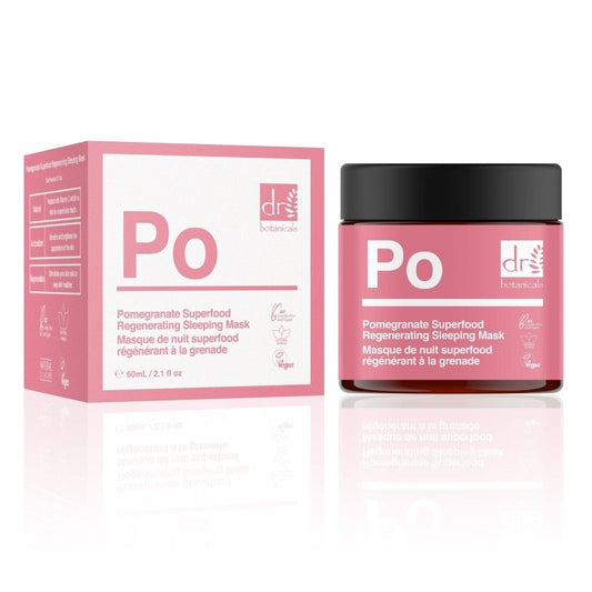 Pomegranate Superfood Regenerating Sleeping Mask 60ml - Herbalshire Handmade Herbal Products