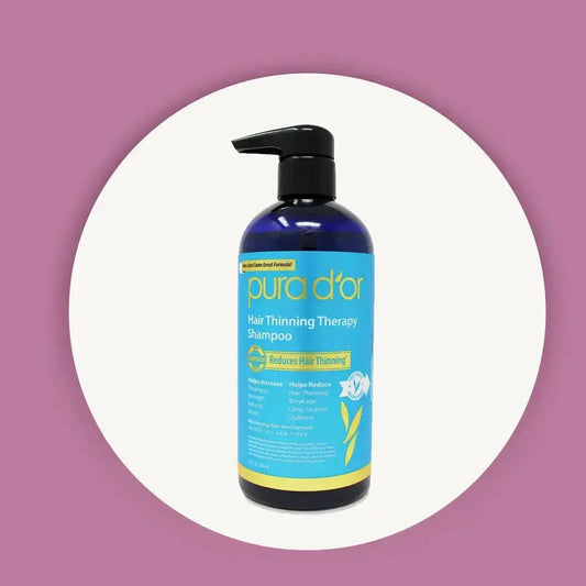 PURA D’OR Biotin Shampoo – Daily Use for Thicker - Looking Hair & Healthy Scalp (473ml) - Herbalshire Handmade Herbal Products