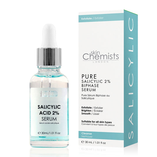 Pure Salicylic 2% Biphase Serum 30ml - Herbalshire Handmade Herbal Products
