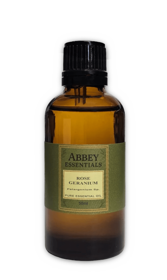 Rose Geranium Essential oil - Herbalshire Handmade Herbal Products