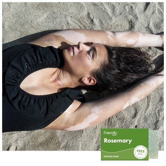 Rosemary Natural Soap Bar – Award - Winning Vegan Soap | Handmade in the UK | GOLD WINNER – Natural Beauty Awards 2023 - Herbalshire Handmade Herbal Products