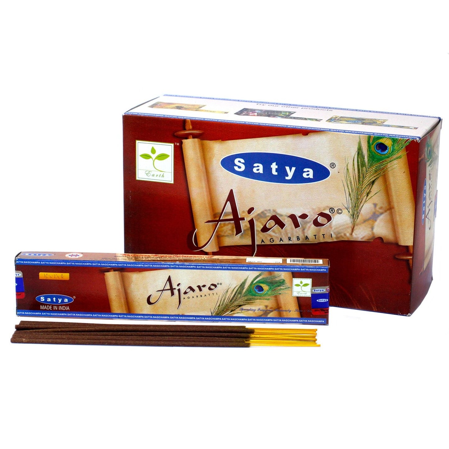 Satya Incense 15gm - Ajaro - Herbalshire Handmade Herbal Products