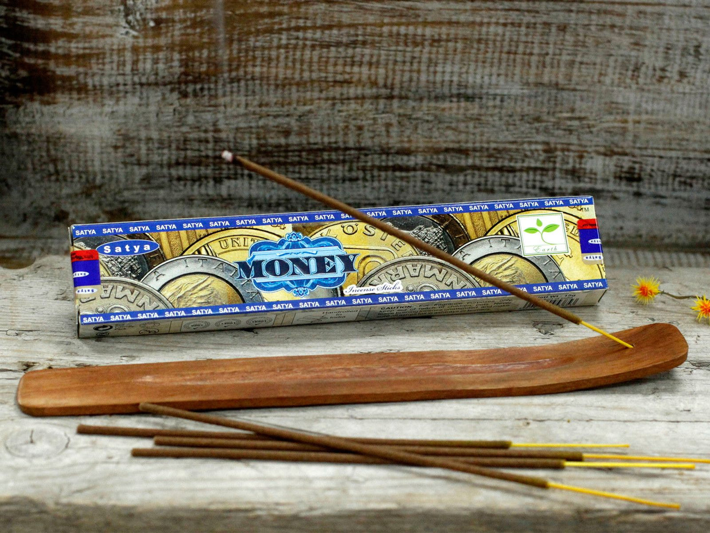 Satya Incense 15gm - Money - Herbalshire Handmade Herbal Products