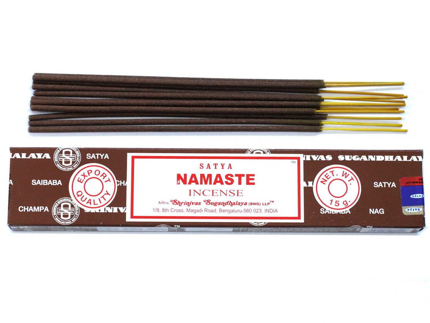 Satya Incense 15gm - Namaste - Herbalshire Handmade Herbal Products