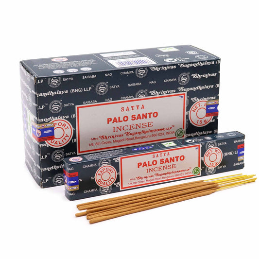 Satya Incense 15gm - Palo Santo - Herbalshire Handmade Herbal Products