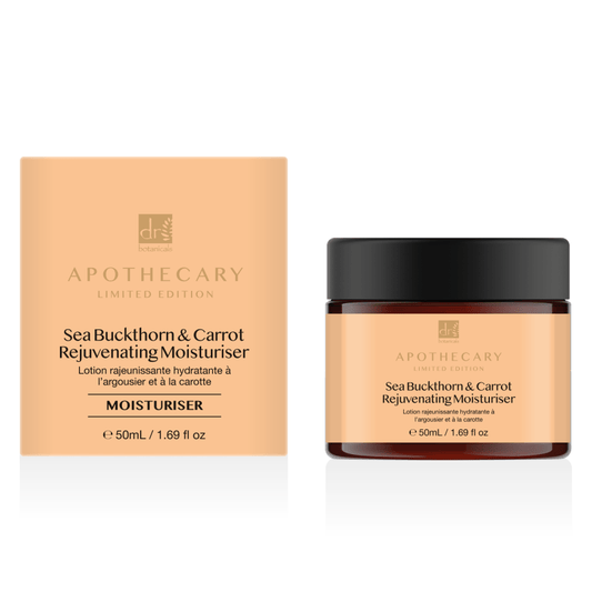 Sea Buckthorn & Carrot Rejuvenating Moisturiser 50ml - Herbalshire Handmade Herbal Products