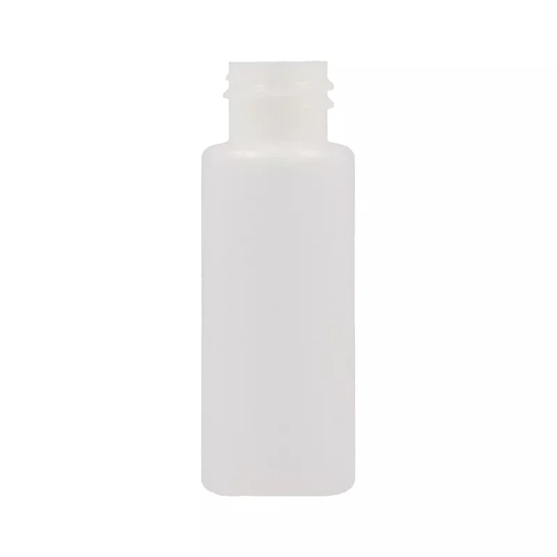 Semi Transparent Plastic Cylindrical Bottles - 20/410 - Herbalshire Handmade Herbal Products