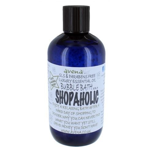 Shopaholic’s Gift Bubble Bath – Handmade in Yorkshire – Ylang Ylang – SLS & Par - Herbalshire Handmade Herbal Products