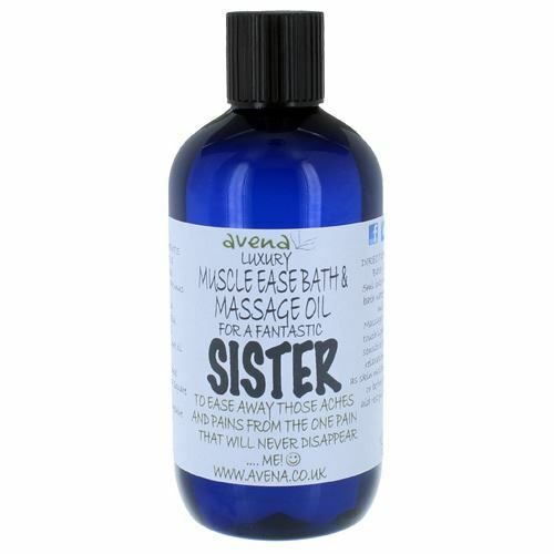Sister’s Gift Massage & Bath Oil 250ml - Herbalshire Handmade Herbal Products