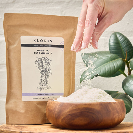 Soothing CBD Bath Salts - Herbalshire Handmade Herbal Products