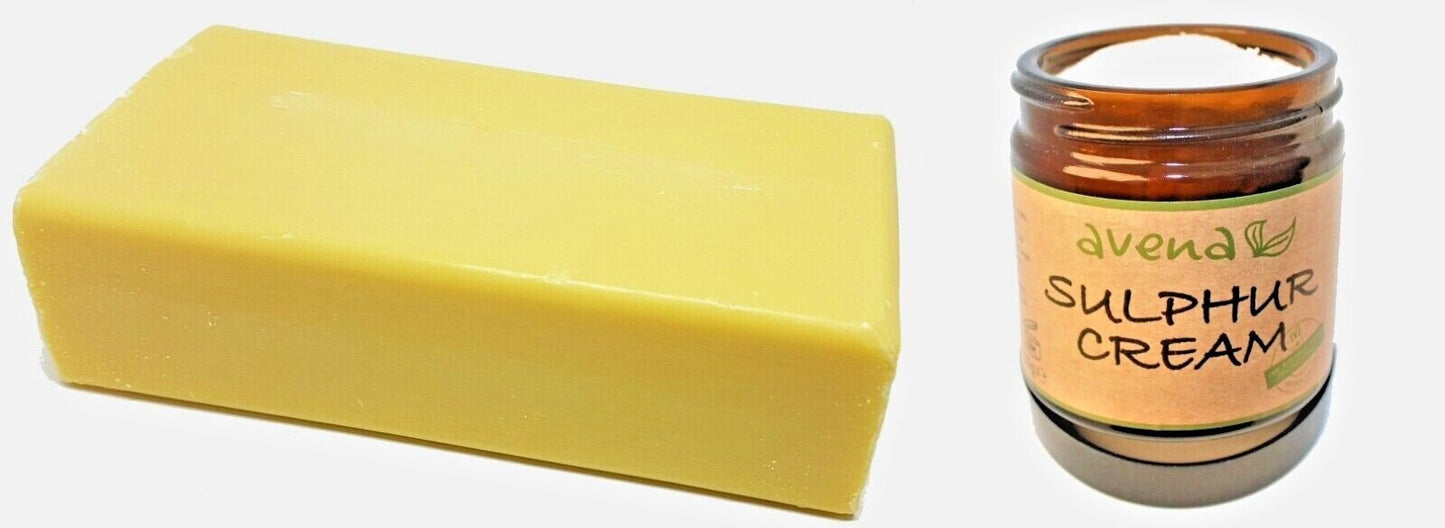 Sulphur Cream for Acne Eczema Rosacea – Natural Spot Treatment – Made in UK - Herbalshire Handmade Herbal Products