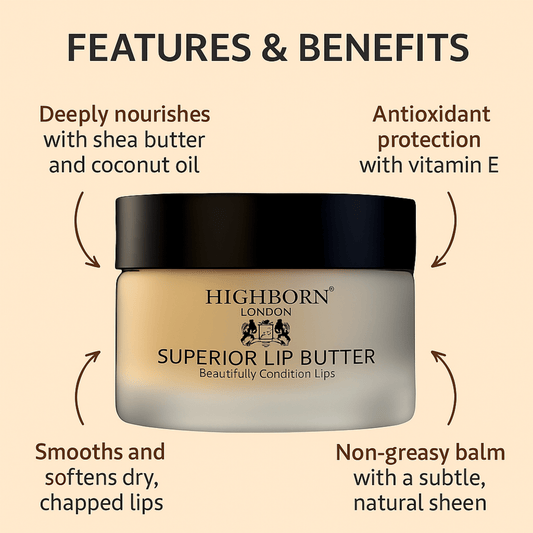 Superior Lip Butter (Large 50ml) - Herbalshire Handmade Herbal Products