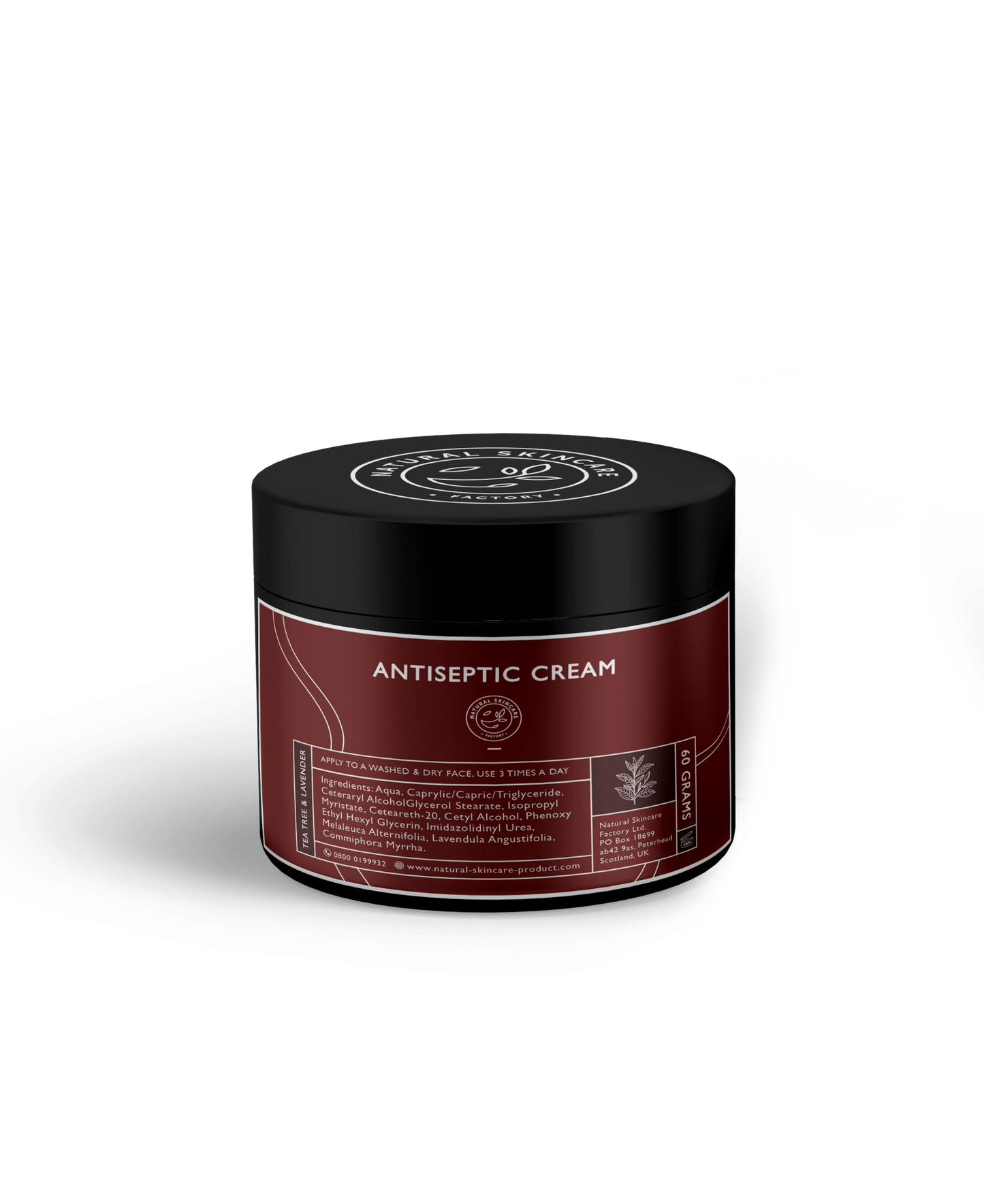 Tea Tree & Lavender Cream - Herbalshire Handmade Herbal Products