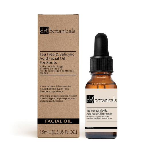 Tea Tree & Salicylic Acid Facial Oil For Spots - Herbalshire Handmade Herbal Products