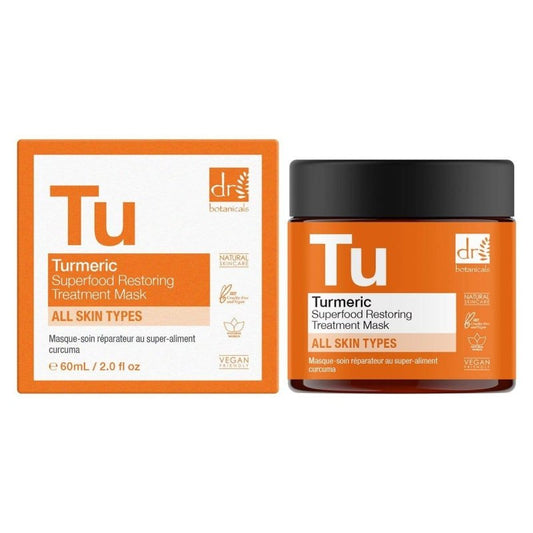Turmeric Superfood Restoring Treatment Mask 60ml - Herbalshire Handmade Herbal Products