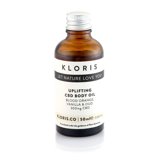 Uplifting CBD Body & Massage Oil - Herbalshire Handmade Herbal Products