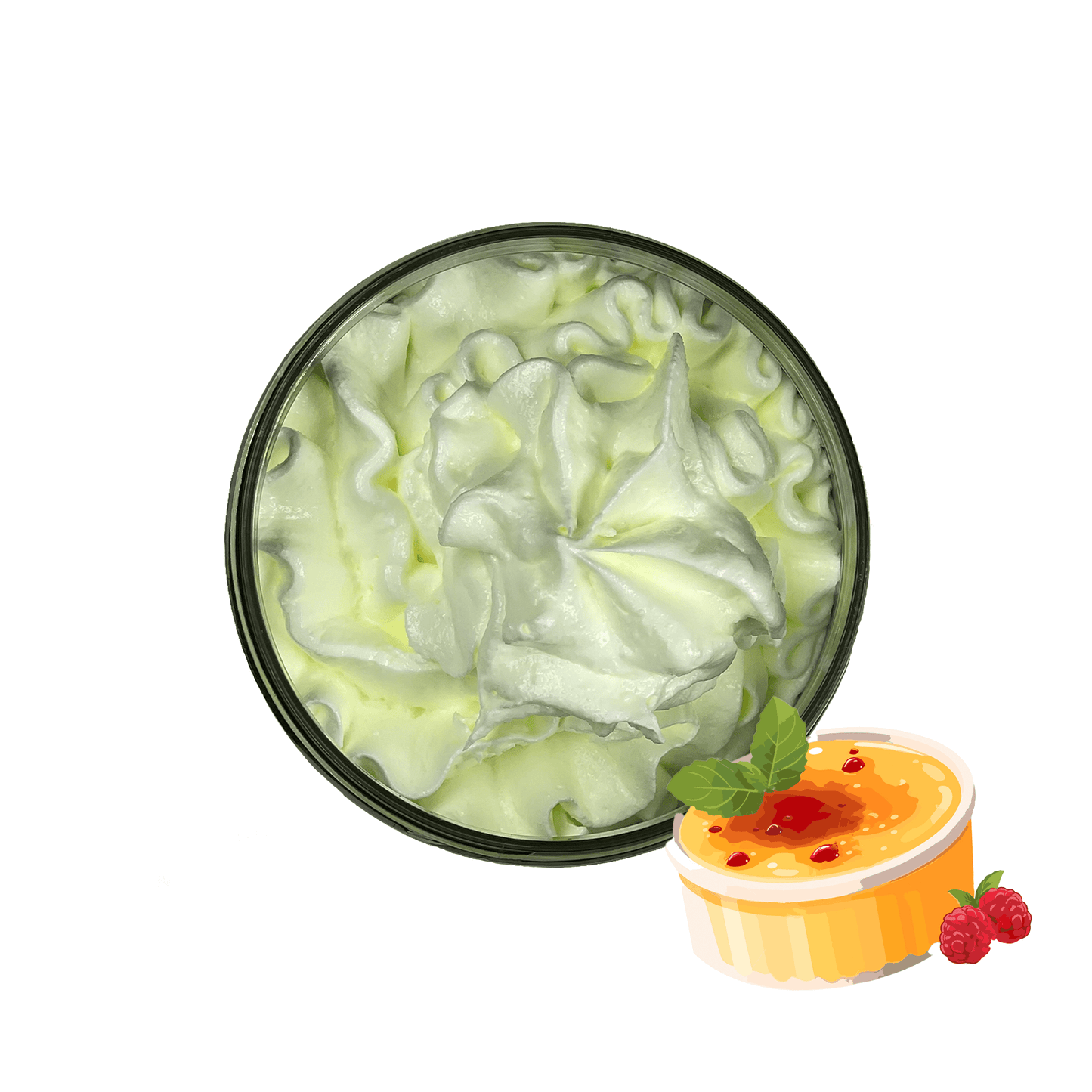 Vanilla Creme Brulee - Whipped Soap - Herbalshire Handmade Herbal Products