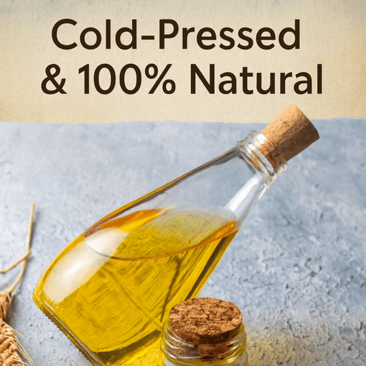 Wheat Germ Oil – Pure Natural Vitamin E Carrier Oil for Skin, Hair, Massage - Herbalshire Handmade Herbal Products