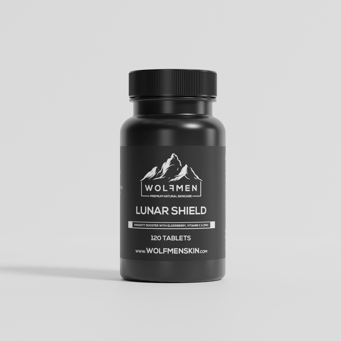 Wolfmen Lunar Shield Tablets x 120 - Herbalshire Handmade Herbal Products