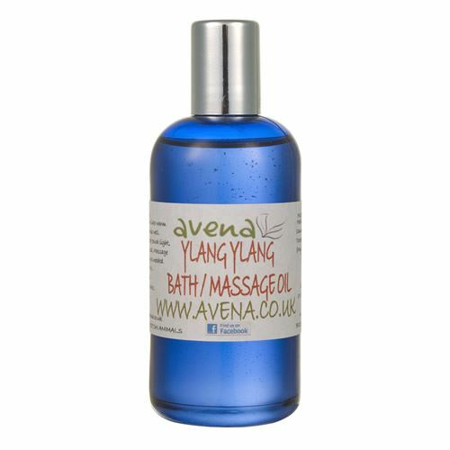 Ylang Ylang Bath Massage Oil 100ml - Sensual Ease Stress – Natural Herbal - Herbalshire Handmade Herbal Products