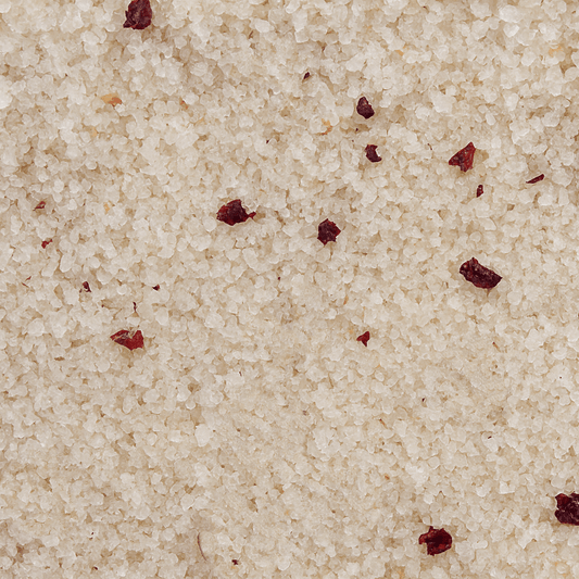 You Are Loved Luxury Himalayan Bath Salts with Ylang Ylang, Coconut Essential Oils with Rose Petals - Herbalshire Handmade Herbal Products