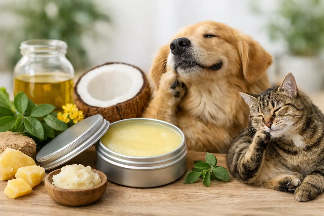 Natural Pet Balm for Itchy Skin