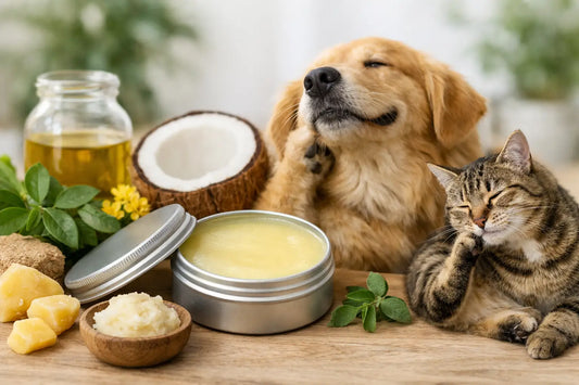 Natural Pet Balm for Itchy Skin