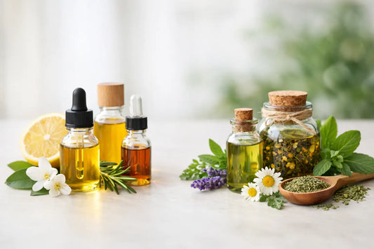 Essential Oils vs Herbal Oils for Skin Care