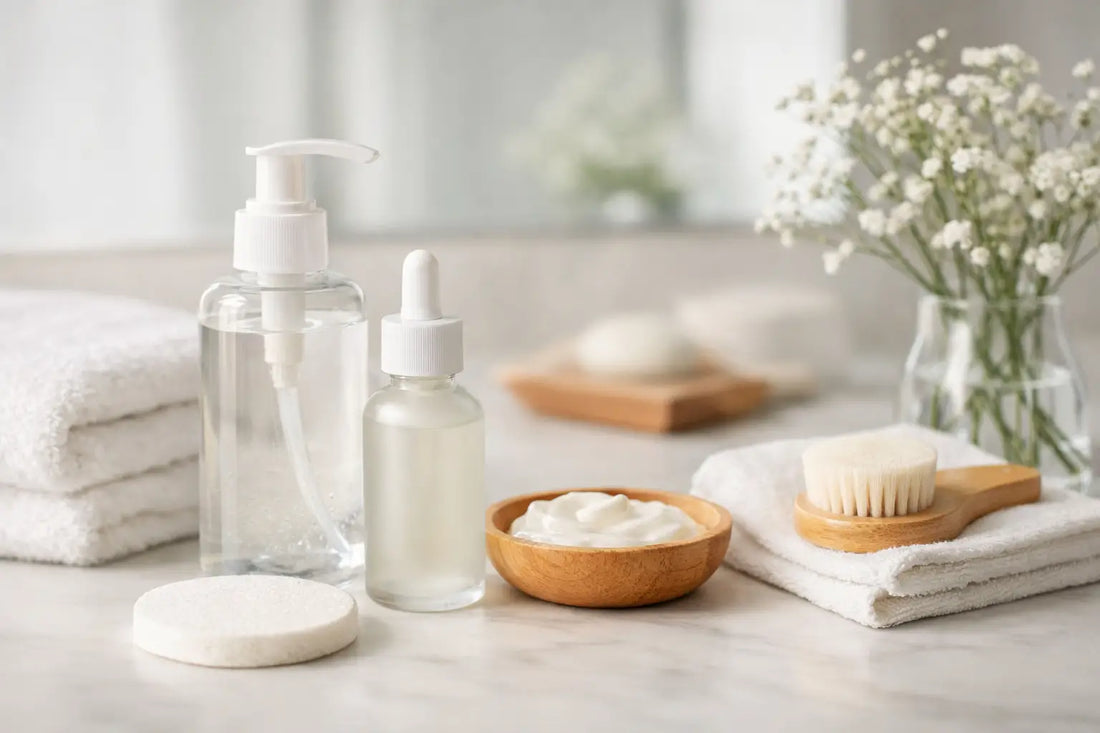 A Gentle Dry Skin Cleansing Routine That Works