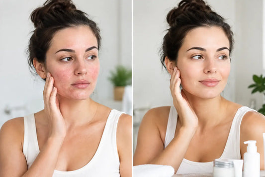 Eczema Routine Before and After Changes
