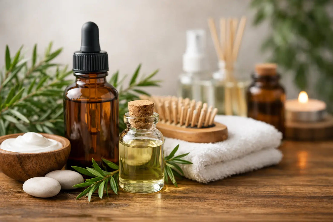 Tea tree for skin, scalp and home care
