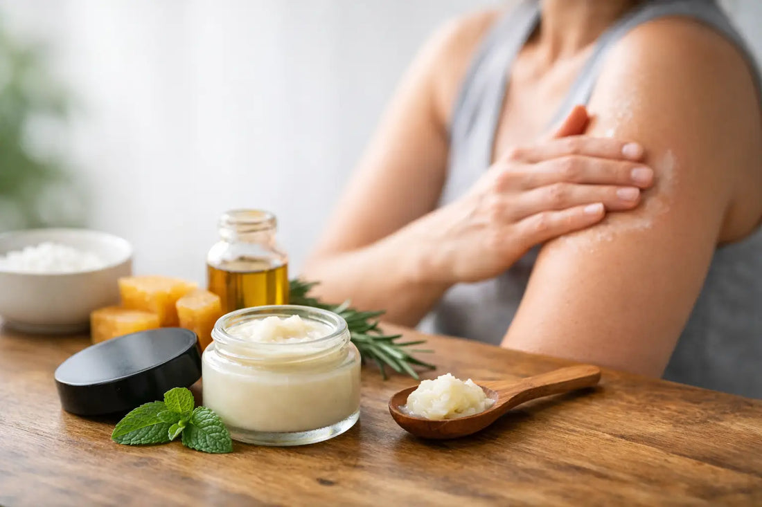 Natural Muscle Rub for Sore Muscles