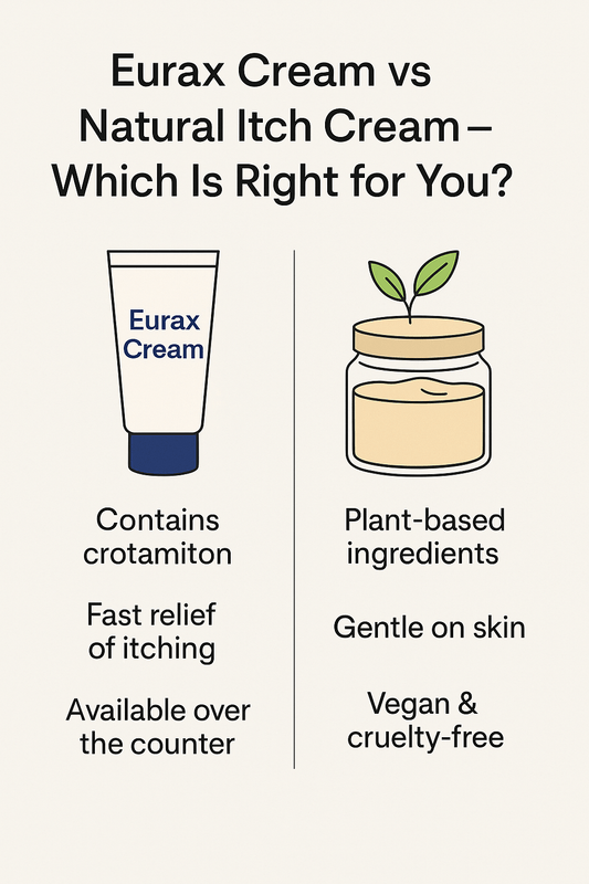 Eurax vs Natural Itch Cream – Which Is Right for You? - Herbalshire Handmade Herbal Products