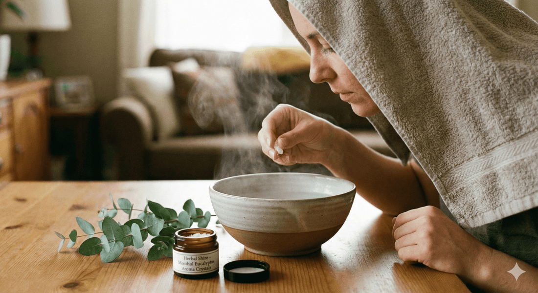 I Tried Menthol Crystals for My Last Cold: Here is How to Use Them Safely - Herbalshire Handmade Herbal Products