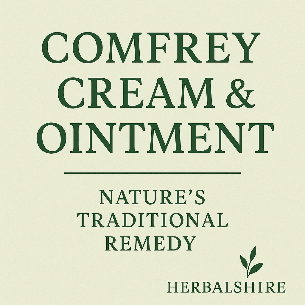 The Complete Guide to Comfrey: Traditional Uses, Modern Benefits & How to Make Your Own Ointment - Herbalshire Handmade Herbal Products