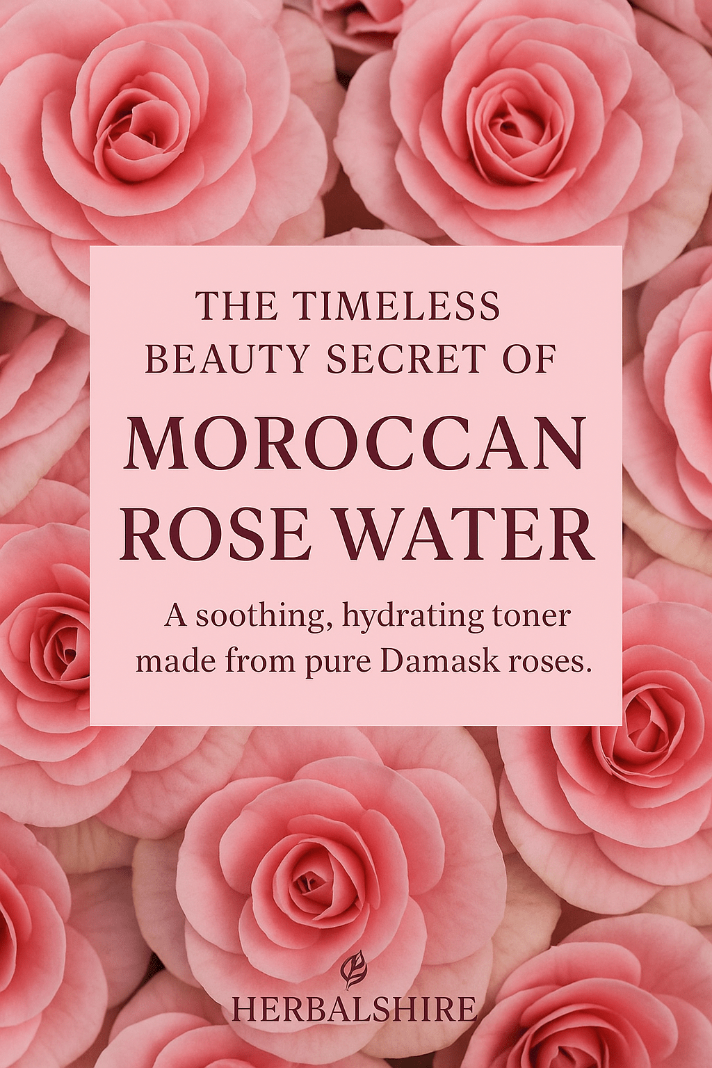 🌹 The Timeless Beauty Secret of Moroccan Rose Water - Herbalshire Handmade Herbal Products