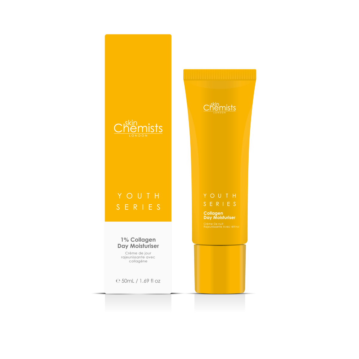 1% Collagen Day Moisturiser 50ml (Vegan) - Herbalshire Handmade Herbal Products