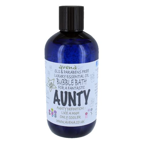 Auntie’s Gift Bubble Bath – 250ml – Handmade with Essential Oils – SLS & Parabe