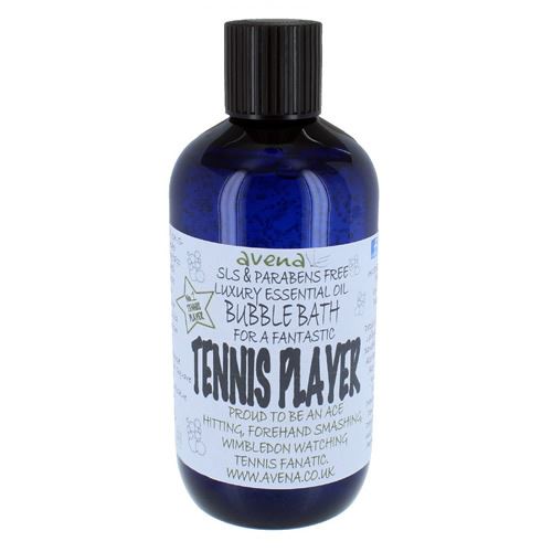 Tennis Player’s Gift Bubble Bath – Handmade with Ylang Ylang – SLS & Paraben Fr