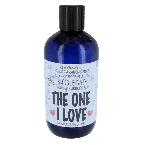 The One I Love Gift Bubble Bath – Handmade with Pure Essential Oils – 250ml – N